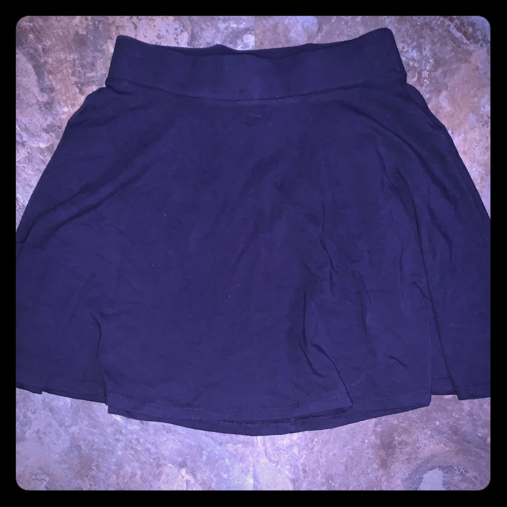 Navy blue skirt